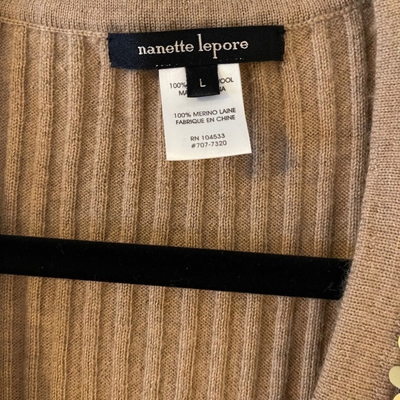 Sequin panel Cardigan - Picture 5 of 5